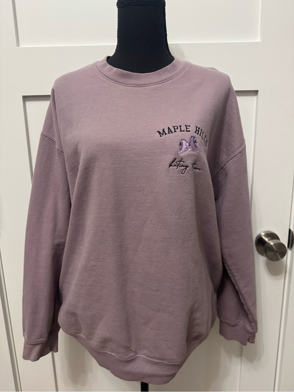 Lavender Crewneck Sweatshirt